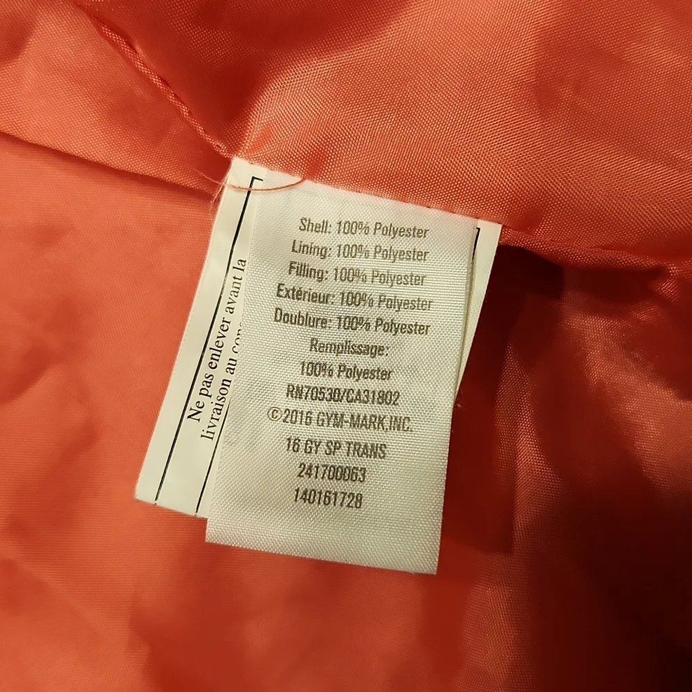 Gymboree Lightweight Jacket Zipper and Button Closure (M) - Picture 6 of 7